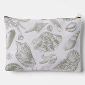 Seashell Soft Antiek Art Beach Shells Etui (Achterkant)