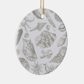 Seashell Soft Antiek Art Beach Shells Keramisch Ornament (Rechts)
