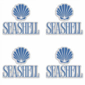 Seashell Sticker (Voorkant)