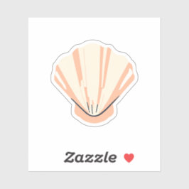  Seashell Sticker