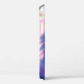 Seashell tropical parelmoer look paarse roze Case-Mate iPhone case (Achterkant / Rechts)