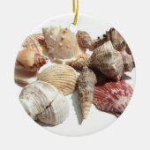 Seashell-versiering Keramisch Ornament (Voorkant)