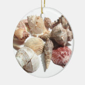 Seashell-versiering Keramisch Ornament (Links)