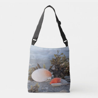 Seashell verstelbare Canvas tas