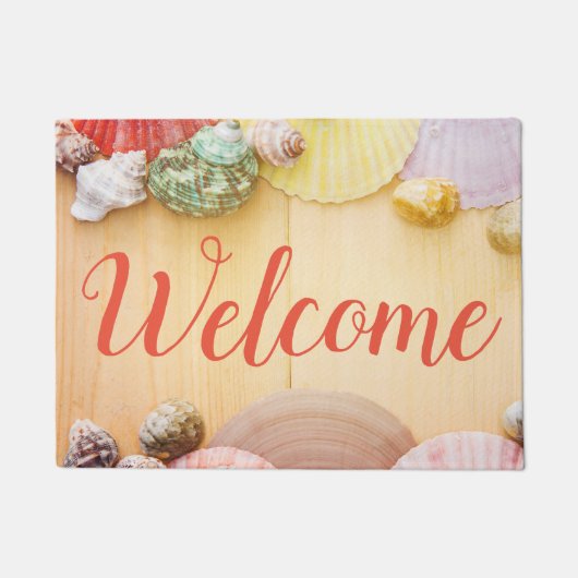 Seashell Welcome Mat (Voorkant)