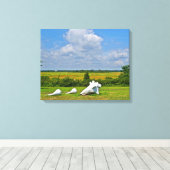 Seashell Wrapped Canvas Afdruk (Insitu (Houten vloer))