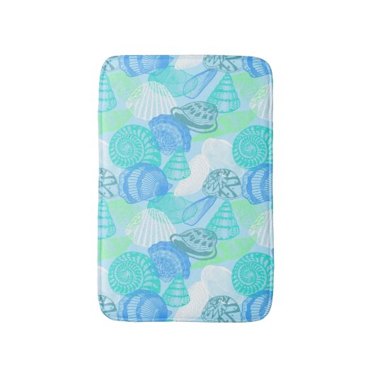 Seashells Badmat (Voorkant Verticaal)