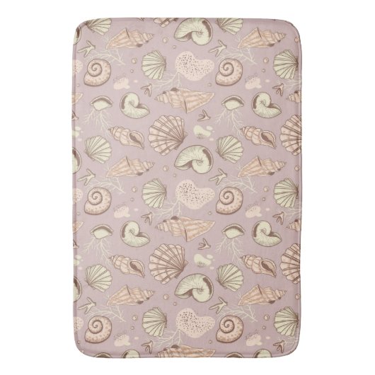 Seashells Badmat (Voorkant Verticaal)