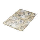 Seashells Beach House Nautical Badmat (Gekanteld)