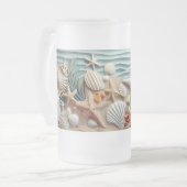 Seashells Beach Mug 3D - Sip Ocean Breeze (Devant gauche)