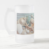 Seashells Beach Mug 3D - Sip Ocean Breeze (Gauche)