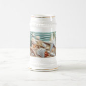 Seashells Beach Mug 3D - Sip Ocean Breeze (Centre)