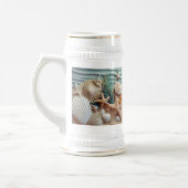 Seashells Beach Mug 3D - Sip Ocean Breeze (Gauche)