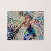 Seashells Beach Pattern Mosaic Legpuzzel (Horizontaal)
