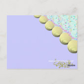 SeaShells Beach Wedding - Gepersonaliseerd Briefkaart (Achterkant)