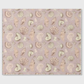 Seashells Cadeaupapier (Vlak)