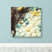 Seashells Canvas Afdruk (Insitu (Houten vloer))