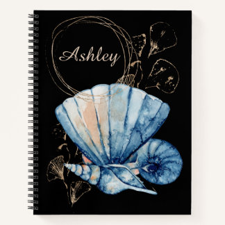 Seashells Custom Name Notitieboek
