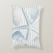 Seashells en parels accent kussen (Achterkant (Verticaal))