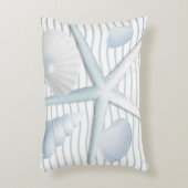 Seashells en parels accent kussen (Voorkant(Verticaal))