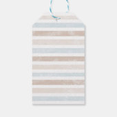 Seashells en Zeeen glas | Kerstabomen voor de kust Cadeaulabel (Achterkant)