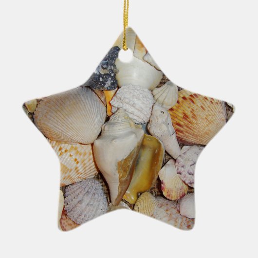 Seashells Keramisch Ornament (Voorkant)