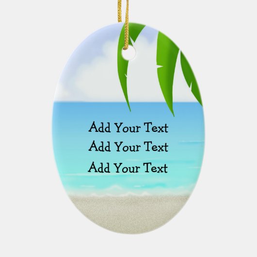 Seashells Keramisch Ornament (Achterkant)