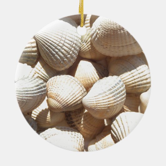 Seashells Keramisch Ornament (Achterkant)