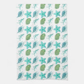 Seashells Kitchen Dish Towel Theedoek (Verticaal)