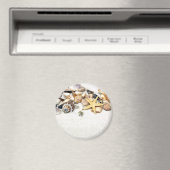 Seashells Magnet Magneet (Insitu (Vaatwasser))