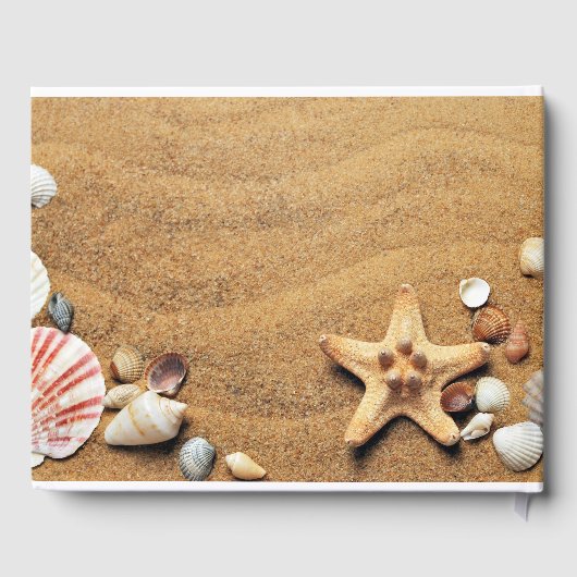 Seashells Mariage Livre d'invité (Verso)