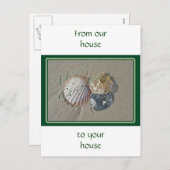 Seashells Merry Kerstseries Feestdagenkaart (Voorkant / Achterkant)