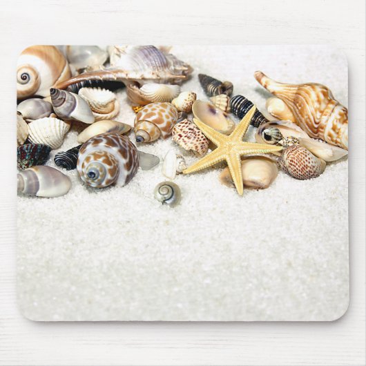 Seashells Mousepad Muismat (Voorkant)