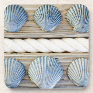 Seashells   New York City Bier Onderzetter