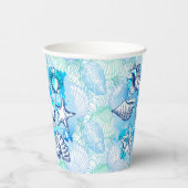 Seashells Papieren Bekers (Rechts)