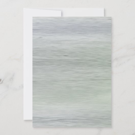 Seashells Pearls Beach invitations de mariage (Dos)