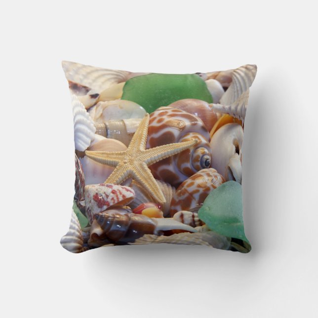 Seashells Pillow Kussen (Voorkant)