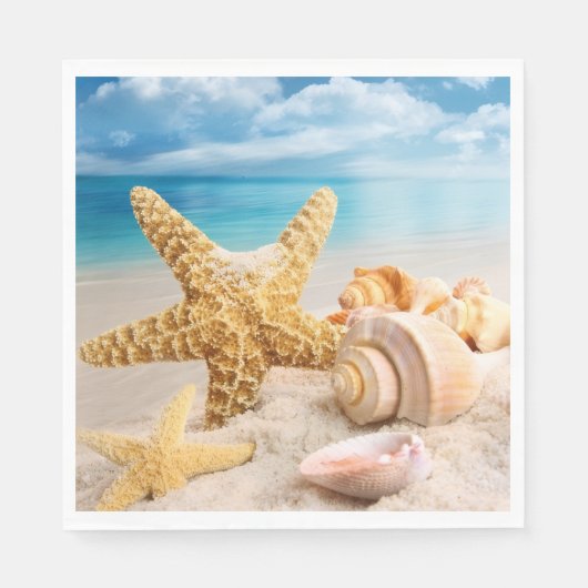 Seashells Servet (Voorkant)