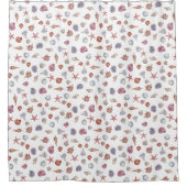 Seashells Shower Curtain Douchegordijn (Voorkant)