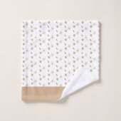 Seashells White Bad Handdoek (Wasdoekje)