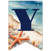 Seashore Bliss Beach Party Vlaggetjes (Eerste vlag)