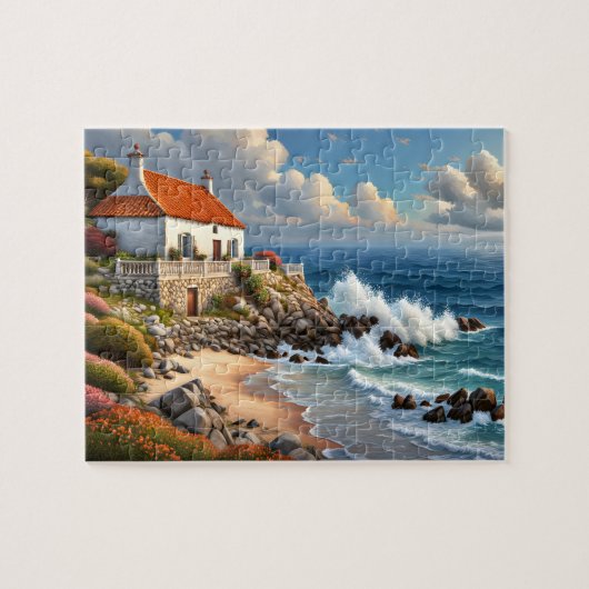 Seashore Cottage Puzzel (Horizontaal)