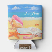 Seashore gepersonaliseerde Koelbox Blikjeskoeler (Achterkant)