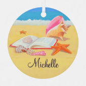 Seashore Personalized Ornament (Voorkant)