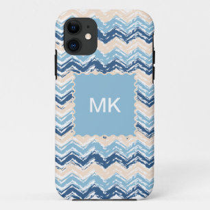 Seashore Scribble ZigZag iPhone 11 Hoesje