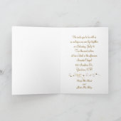 Seashore Star Wedding Invitation (Binnen)