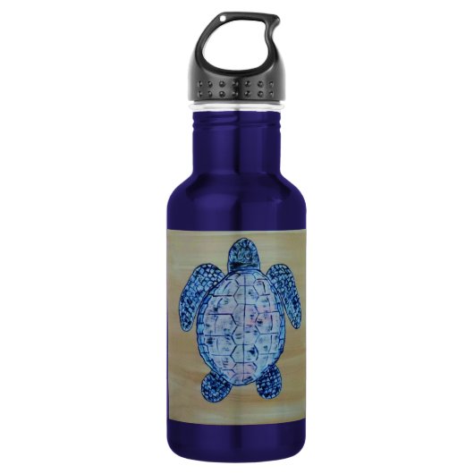 Seashore Turtle Waterfles (Voorkant)