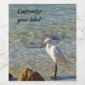 Seashore Wijn Label Etiket (Enkel label)