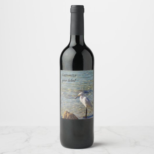 Seashore Wijn Label Etiket (Voorkant)