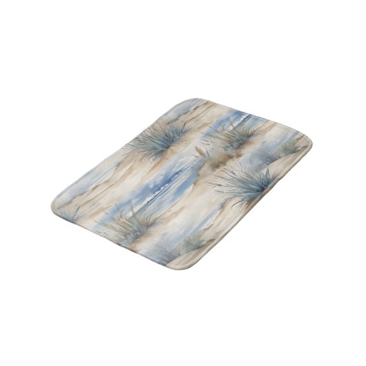 Seaside art strand thema badmat (Gekanteld)